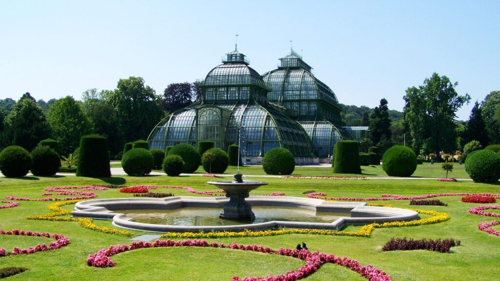 Die Top Ausflugsziele in Wien - Highlights und Reisetipps 4 Palmengarten im Schloss Schönbrunn