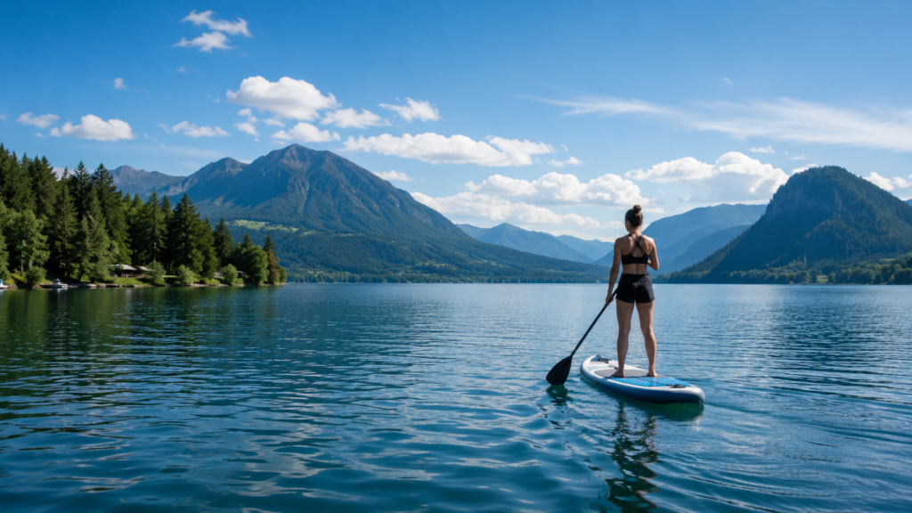 Stand-Up-Paddling in Österreich – Die schönsten SUP-Spots, Tipps und alles Wissenswerte für den perfekten Urlaub 2 Stand-up-Paddling, Wakeboarding, SUP