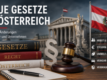 Neue Gesetze in Österreich: Was sich dieses Jahr ändert
